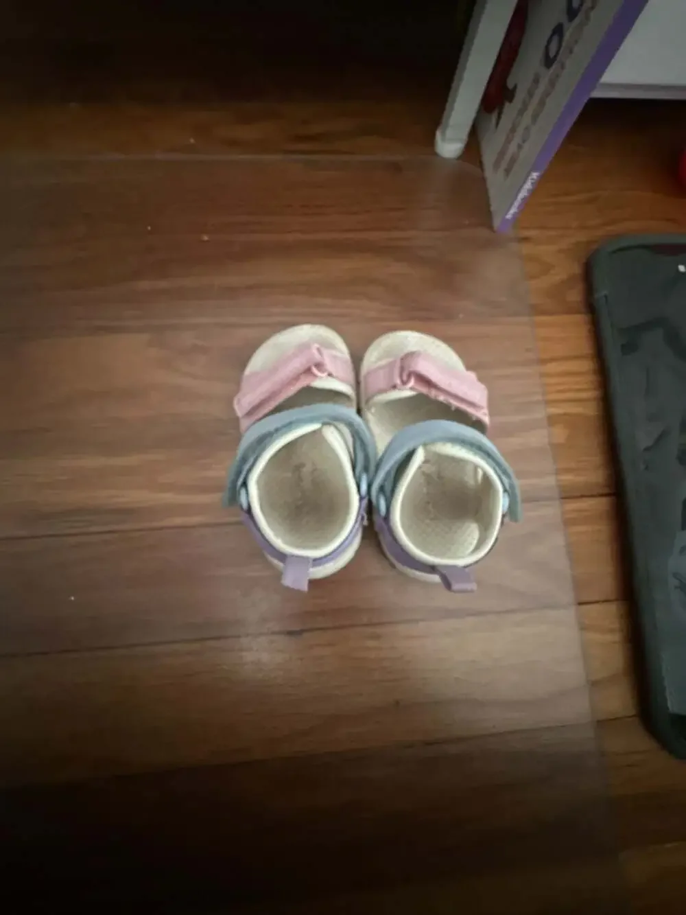 Carter's Toddler Girls Pink and Blue Sandals